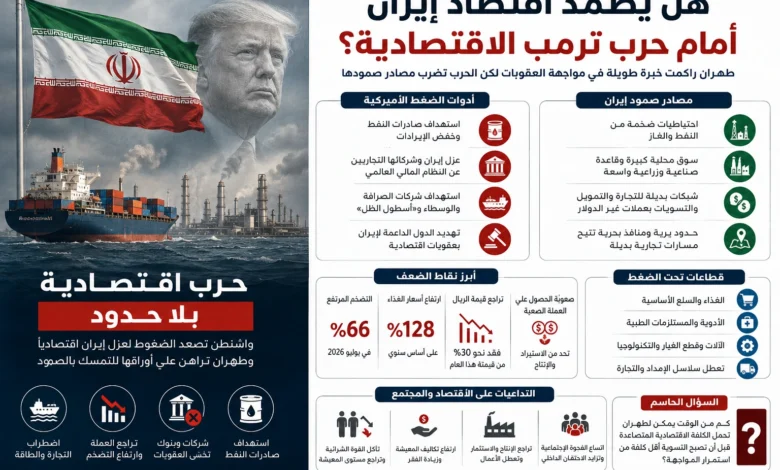 العقوبات والحرب ترفعان التضخم والضغط على الريال الإيراني