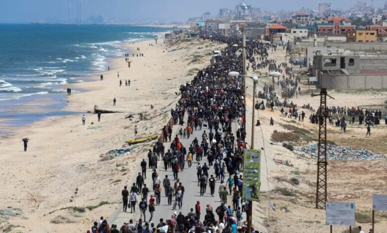 الولايات المتحدة تنفي خطة لتهجير الفلسطينيين من غزة