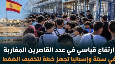 إسبانيا تخطط لنقل 500 قاصر من سبتة لتخفيف الضغط